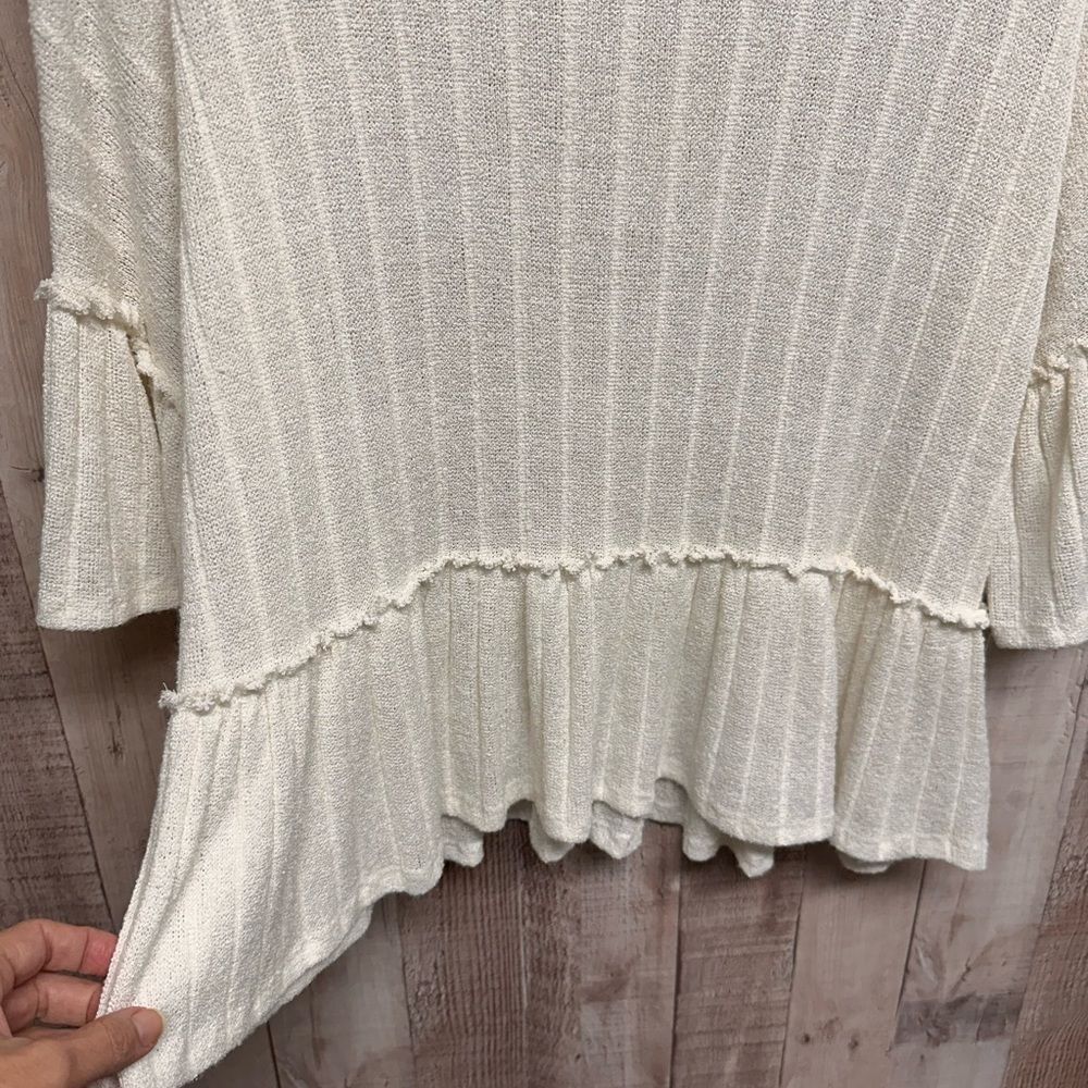 Anthropologie Deletta ribbed knit top - Picture 5 of 6